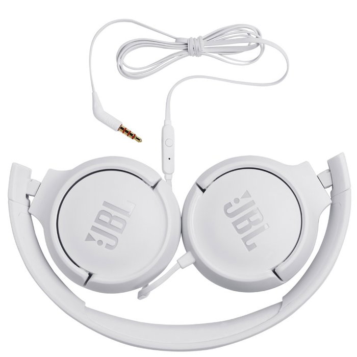 JBL Tune 500 Auriculares con Micrófono Jack 3.5 mm Color Blanco